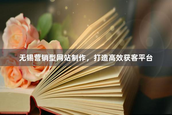 无锡营销型网站制作，打造高效获客平台
